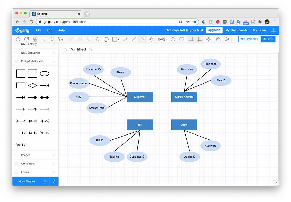 How To Make An Er Diagram For Database QuyaSoft