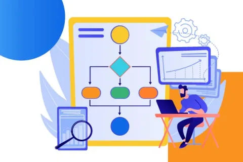 Working on IT diagram