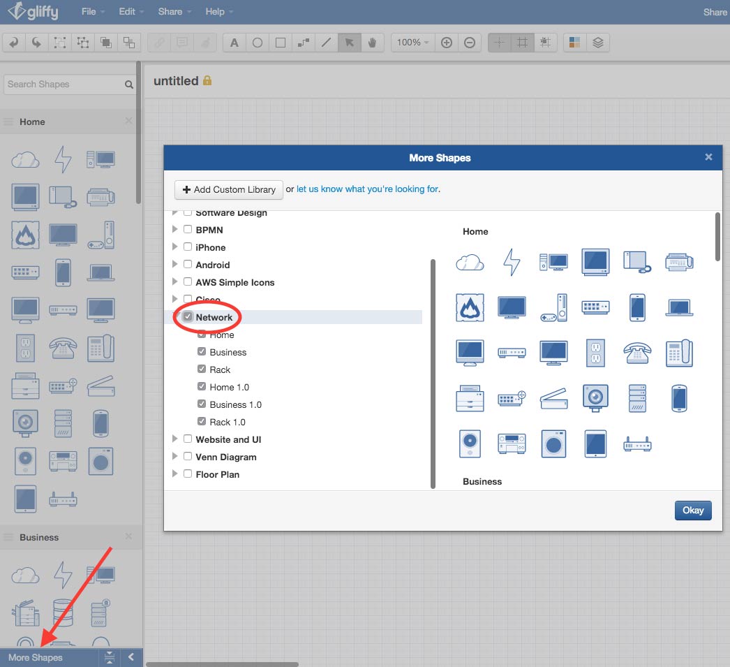 How To Create A Network Diagram With Gliffy Gliffy